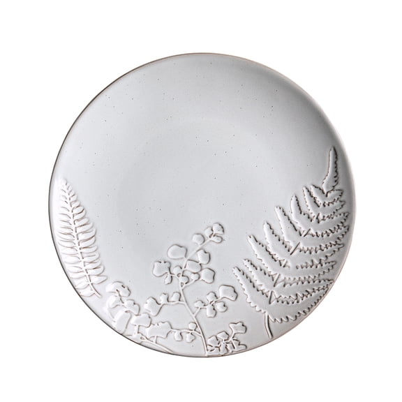 Better Homes & Gardens Ellie Collection Gray Stoneware Salad Plate, 8.7 inch