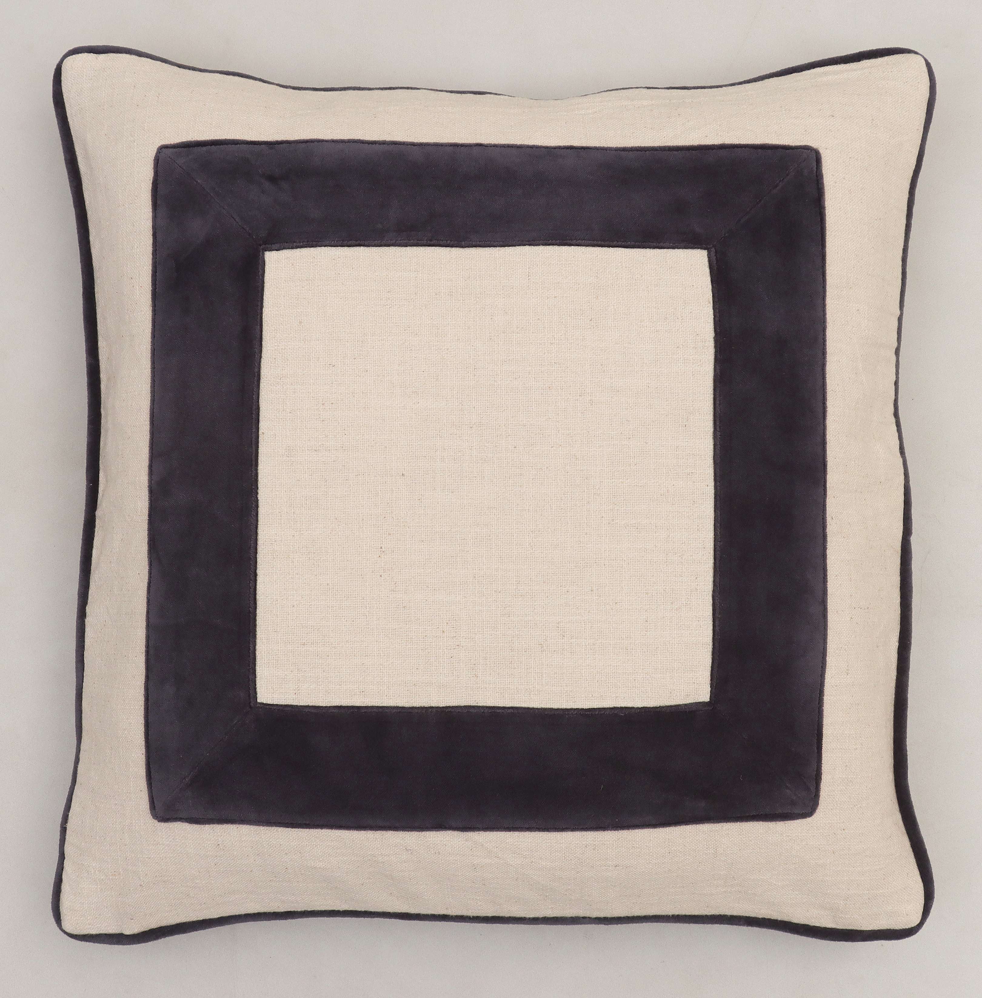 BHG 20x20 Emerson Velvet Pillow, Navy