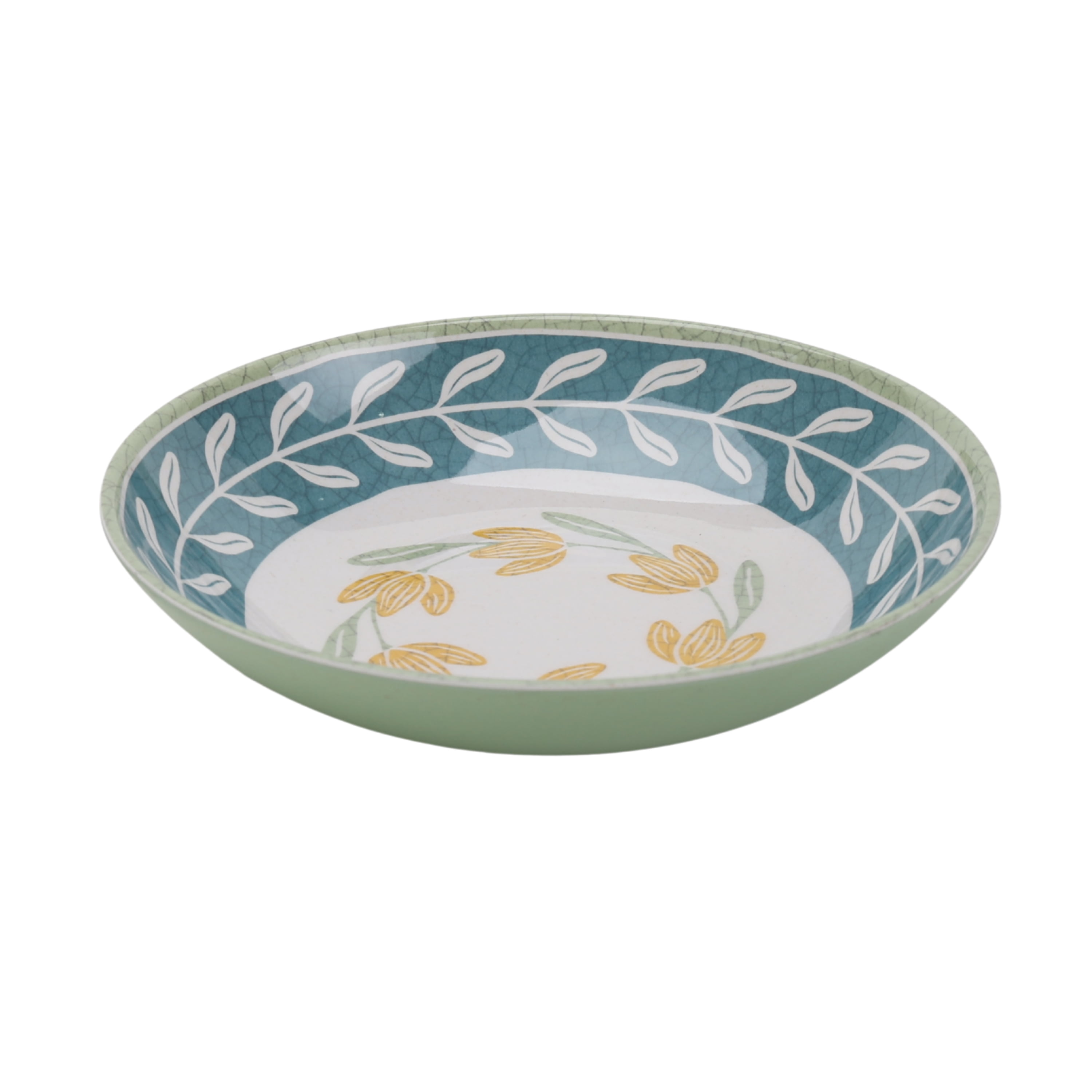 Better Homes and Gardens Bamboo Melamine Floral Dinner Bowl