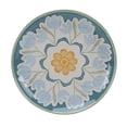 thumbnail image 1 of Better Homes and Gardens 10.75-Inch Bamboo Melamine Dinner Plate with Green Floral Design, 1 of 5