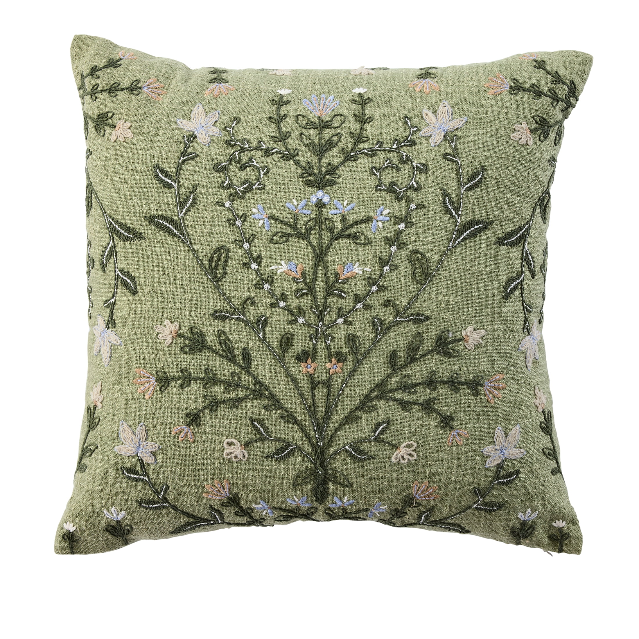 Better Homes & Gardens Florence 20x20 inch Dark Cilantro Pillow Cover