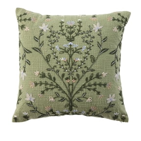 Better Homes & Gardens Florence 20x20 inch Dark Cilantro Pillow Cover