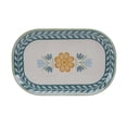 thumbnail image 1 of Better Homes and Gardens Bamboo Melamine Floral Serve Tray, 1 of 6