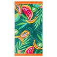 thumbnail image 1 of Better Homes & Gardens Cotton Blend Blend Beach Towel, 72 x 38 in, Fruit Reverse Print, 1 of 5