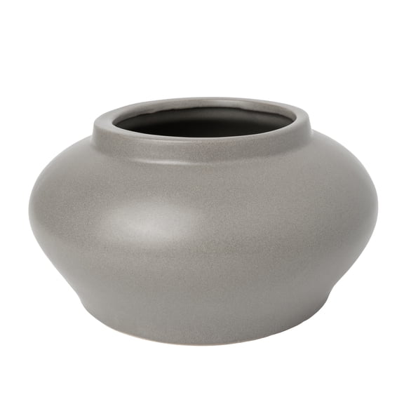 Better Homes & Gardens Gray Ceramic Decorative Vase