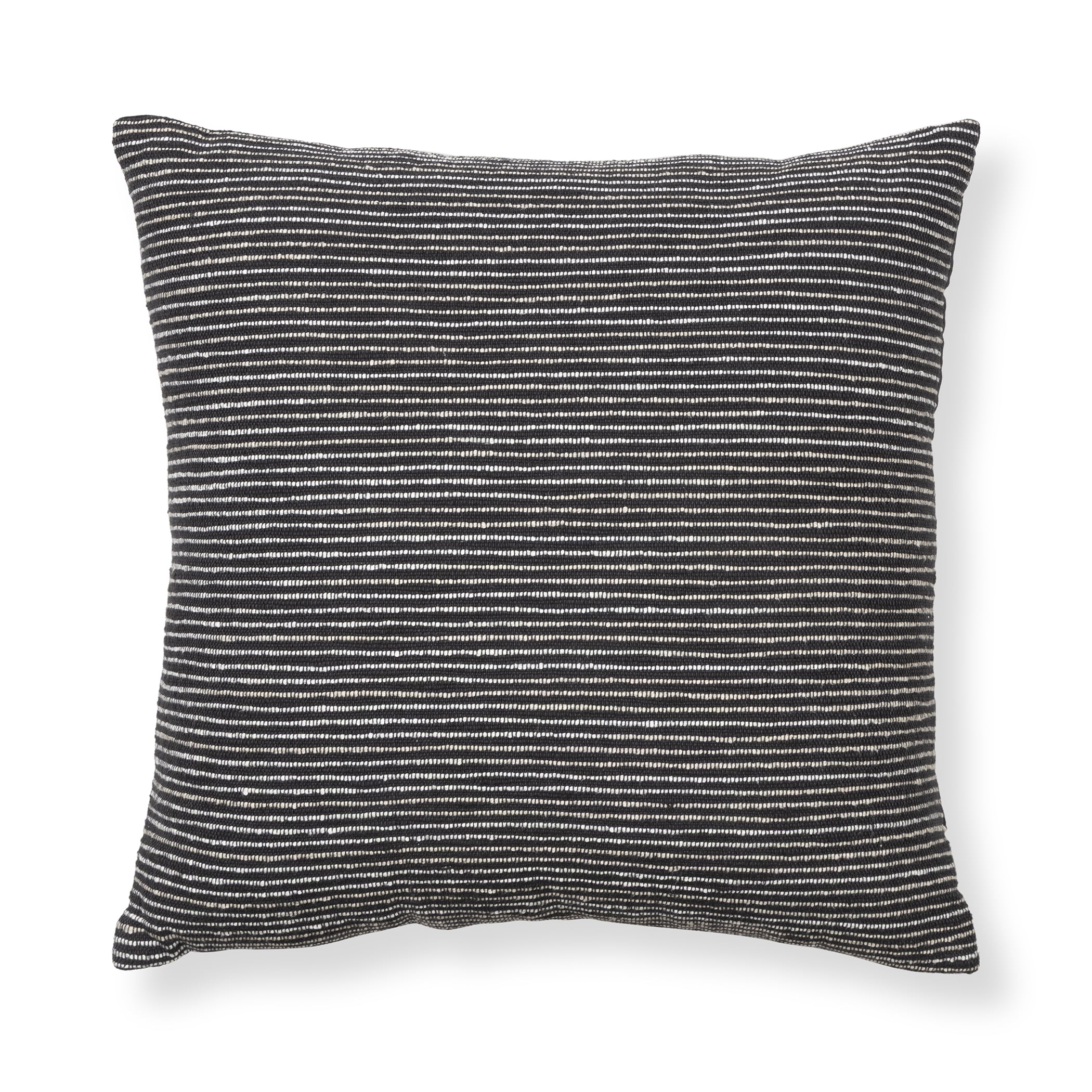 Better Homes & Gardens Grover Black 22" Decorative Pillow Cover
