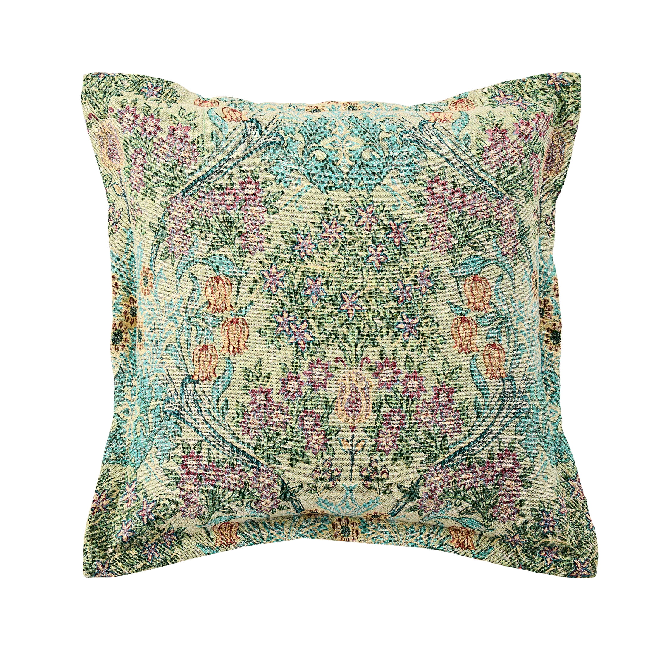Better Homes & Gardens 20x20 Inch Hannah Flowing Floral Throw Pillow Cover