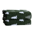 thumbnail image 1 of Better Homes & Gardens Signature Soft Holiday Decor 2PK Bath Towel, Wintery Tree, 1 of 6