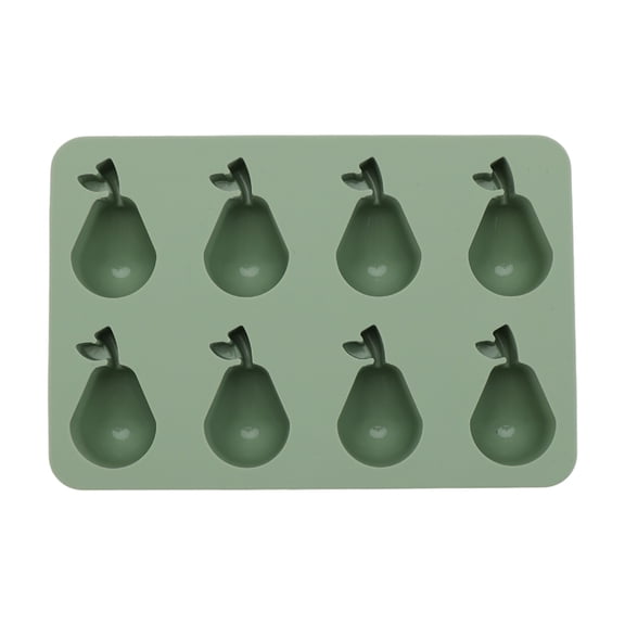 Better Homes and Gardens Green Pear Silicone Ice Cube Mold