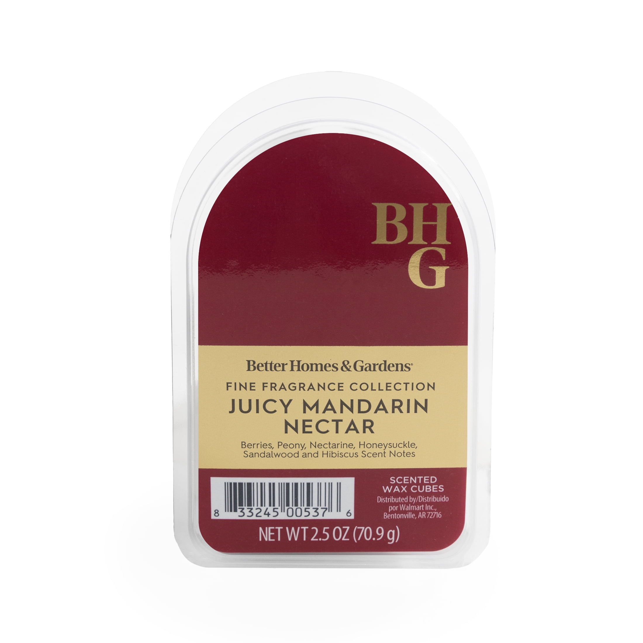 Better Homes & Gardens Juicy Mandarin Nectar Wax Melts, 2.5 oz