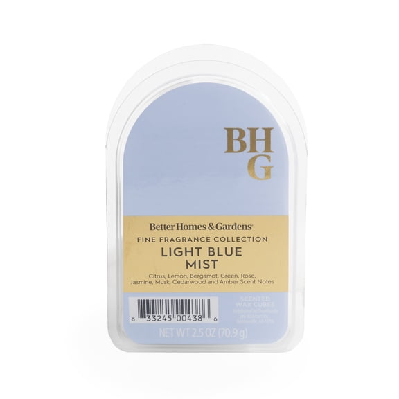 BHG Luxury Fragrance, Light Blue Mist Scented Wax Melts, 2.5oz