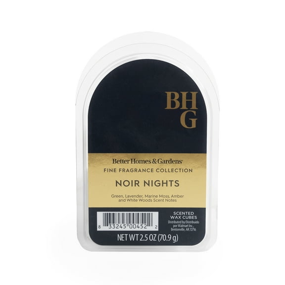 BHG Luxury Fragrance, Noir Nights Scented Wax Melts, 2.5oz