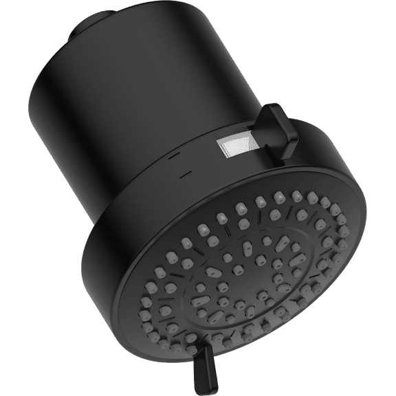Better Homes & Gardens Filtered Shower Head, 5 Spray, Matte Black, 1.8 GPM