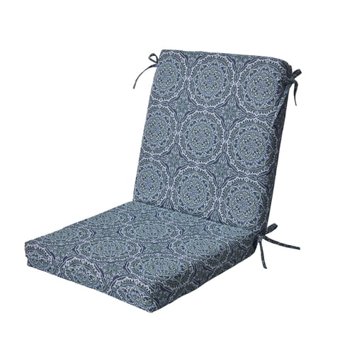 Better Homes & Gardens 44" x 20" Outdoor Chair Seat Cushion, 1-Piece, Medallion