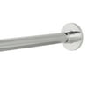 thumbnail image 1 of Better Homes & Gardens Rustproof 43” - 72” Modern Adjustable Tension Shower Curtain Rod, Nickel, 1 of 7