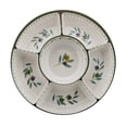 thumbnail image 1 of Better Homes and Gardens Bamboo Melamine Olive Chip and Dip Tray, 1 of 14