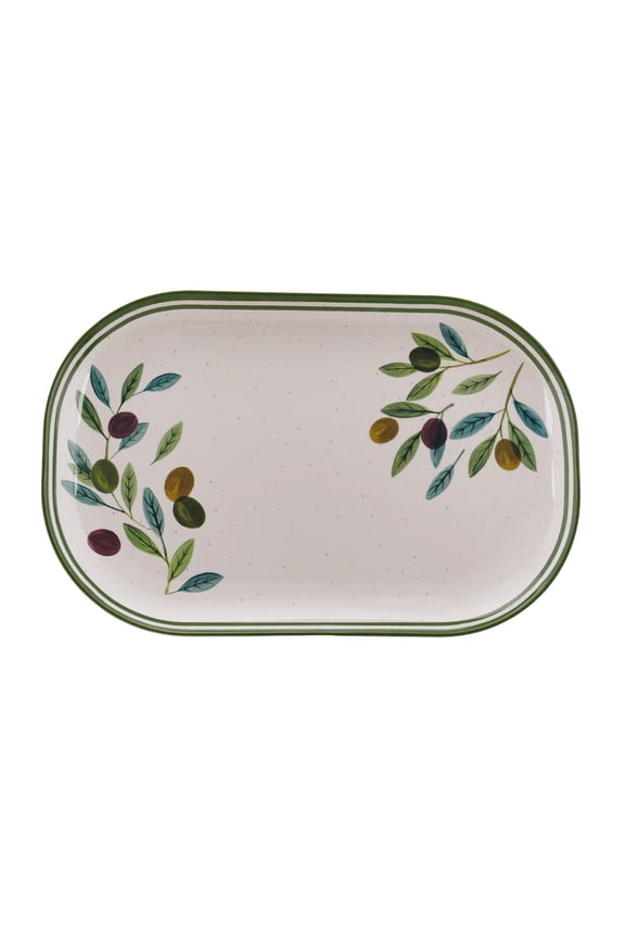 Bamboo Melamine Tray Olive Finish