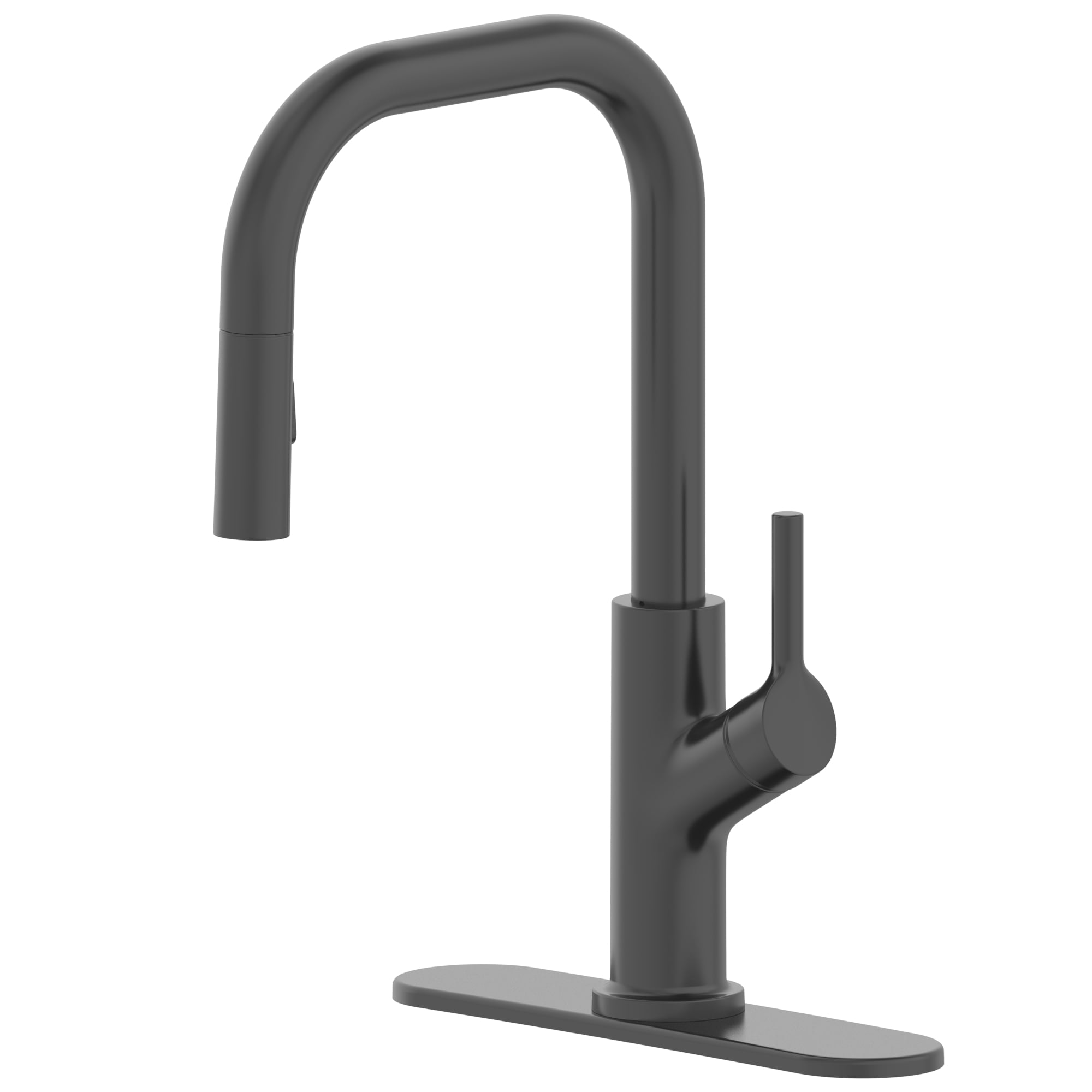 Better Homes & Gardens Sleek Simplicity Matte Black Pull Down Kitchen Faucet