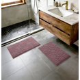 thumbnail image 1 of Better Homes & Gardens 2 Piece Paver Diamond Tufted Memory Foam Bath Rug Set, Violet Gem, 17" x 24" & 20" x 30", 1 of 8