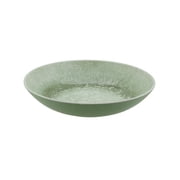Better Homes & Gardens 36 oz Round Green Reactive Dinner Bowl, Dishwasher-Safe, Reusable