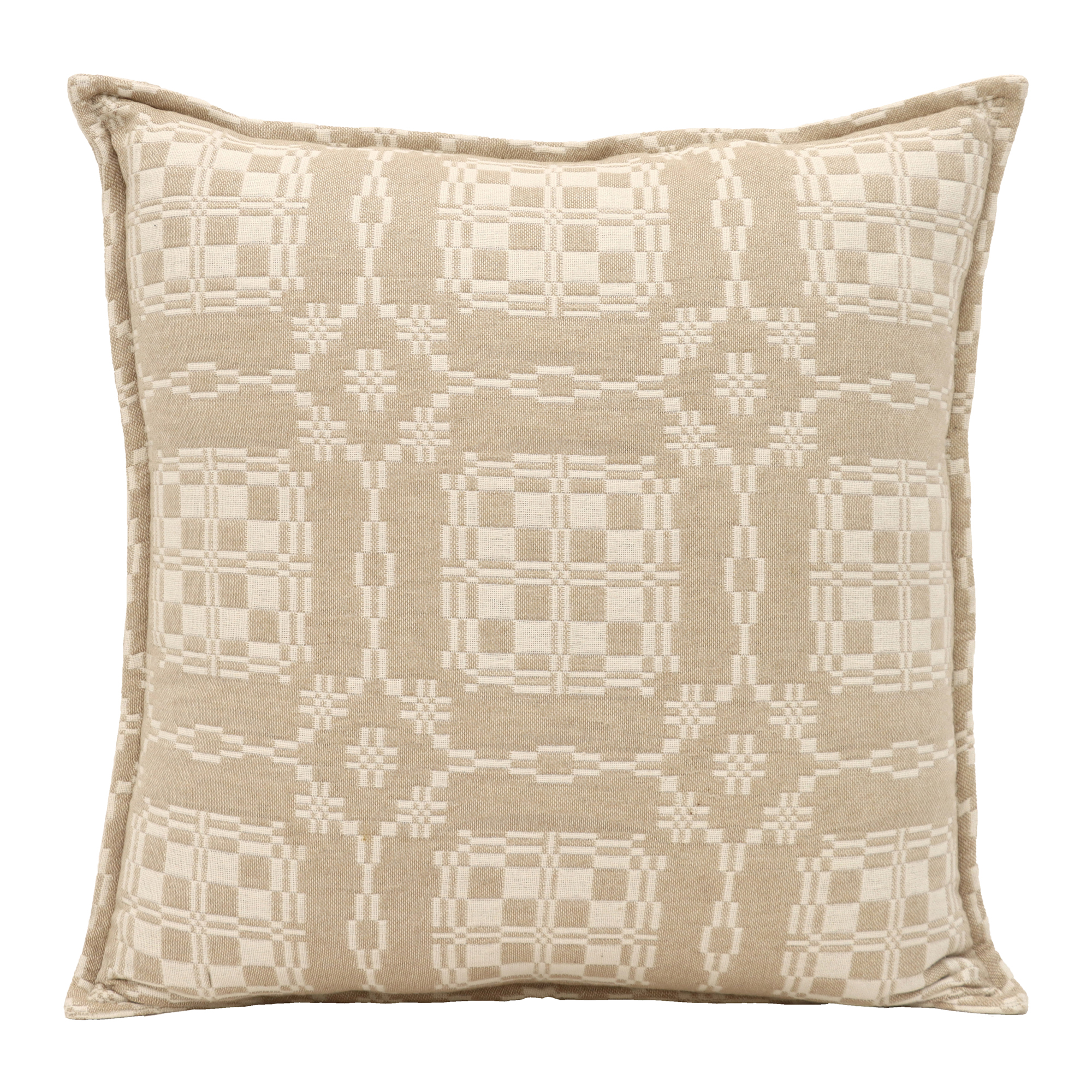 Cojín de gasa reversible de cuadros galés de 20 x 20 pulgadas, 1 unidad Better Homes & Gardens