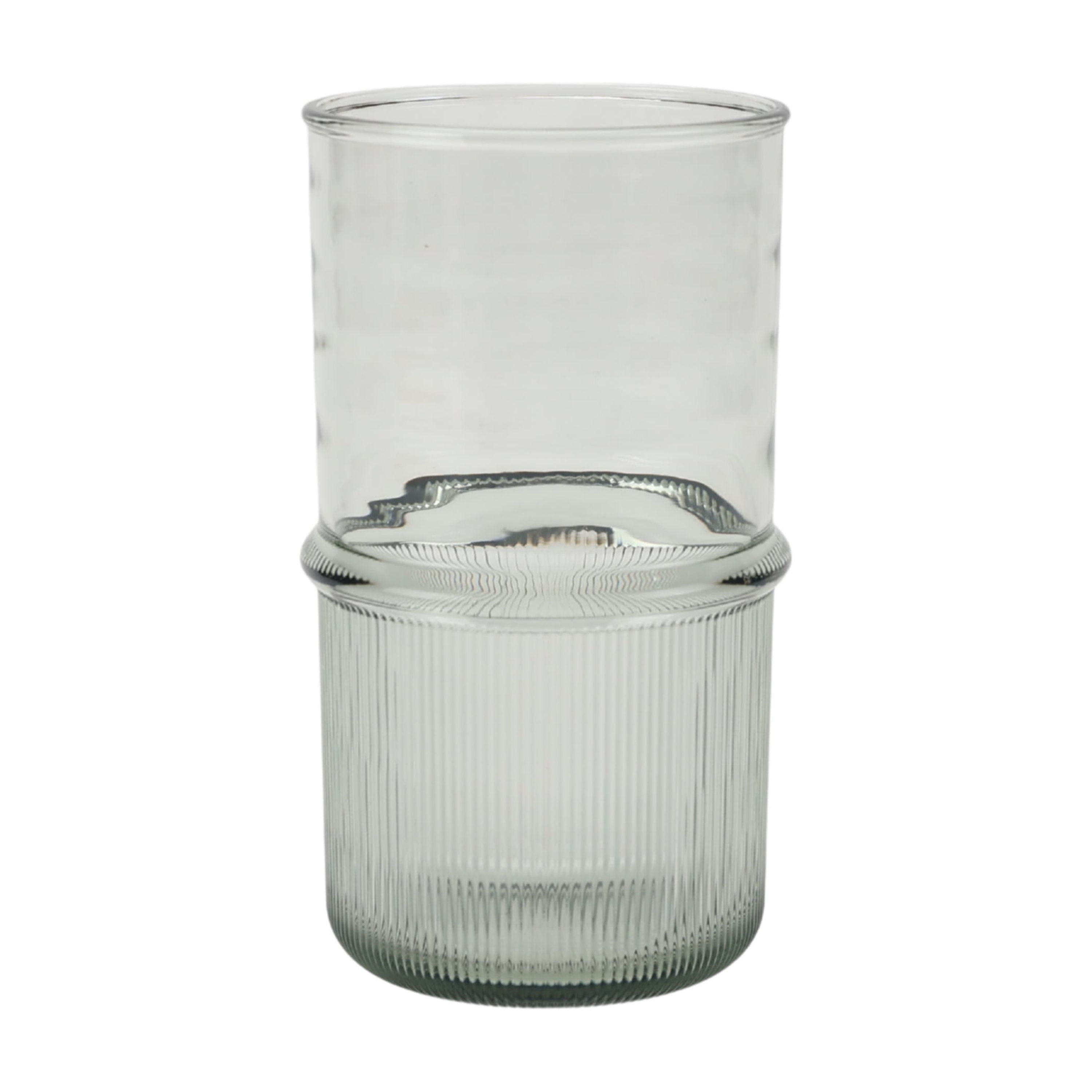 Better Homes and Gardens 21-Ounce Tall Green Ribbed Tritan Tumbler