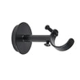 thumbnail image 1 of Better Homes & Gardens 1" Matte Black Adjustable Seamless Hidden Curtain Rod Bracket, Set of 2, 1 of 9
