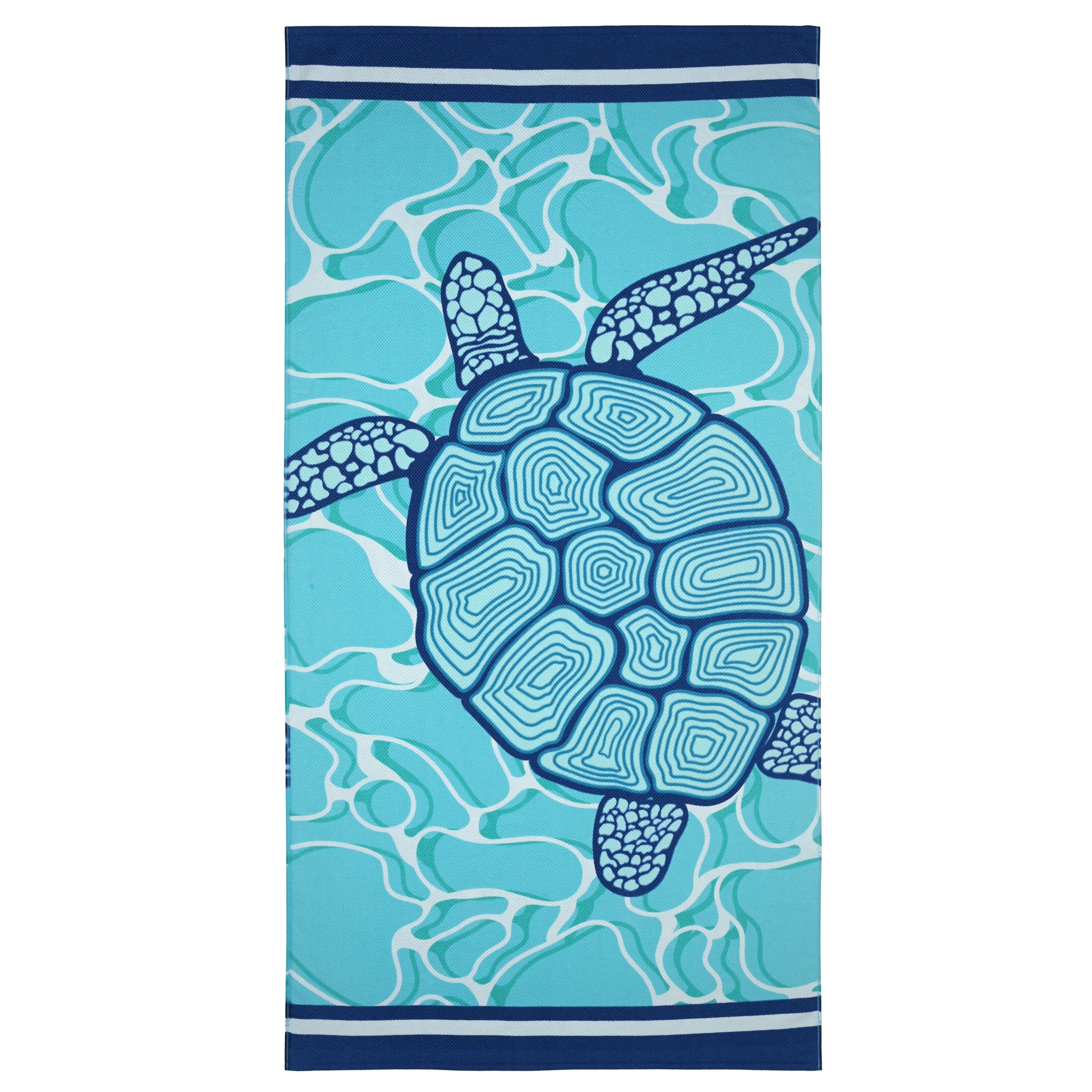 Better Homes & Gardens Beach Towel, Sea Turtle, 72 in x 38 in