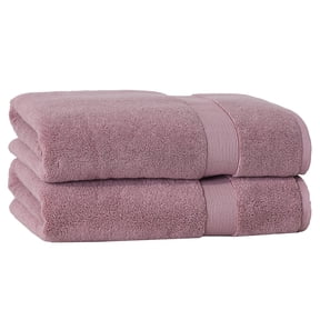 Better Homes & Gardens Signature Soft Solid 2 Piece Bath Sheet Set, Violet Gem