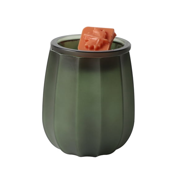 Better Homes & Gardens Green Soft Facet Wax Melt Warmer with Wax Melts, 2 Piece Gift Set
