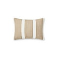 thumbnail image 1 of Better Homes & Gardens 18" x 13" Tan Texture Stripe Outdoor Pillow, 1 of 11
