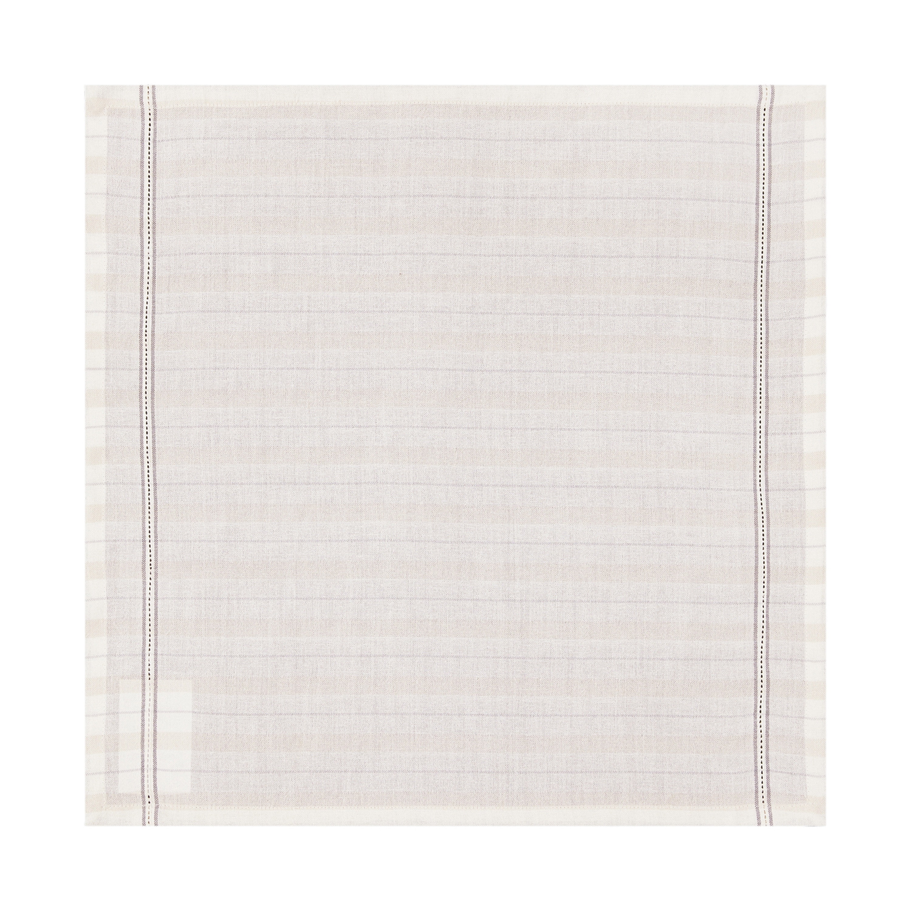 Better Homes & Gardens Silver Tuesday Plaid 20" x 20" 4-pack Napkin Set - Cotton & Polyester