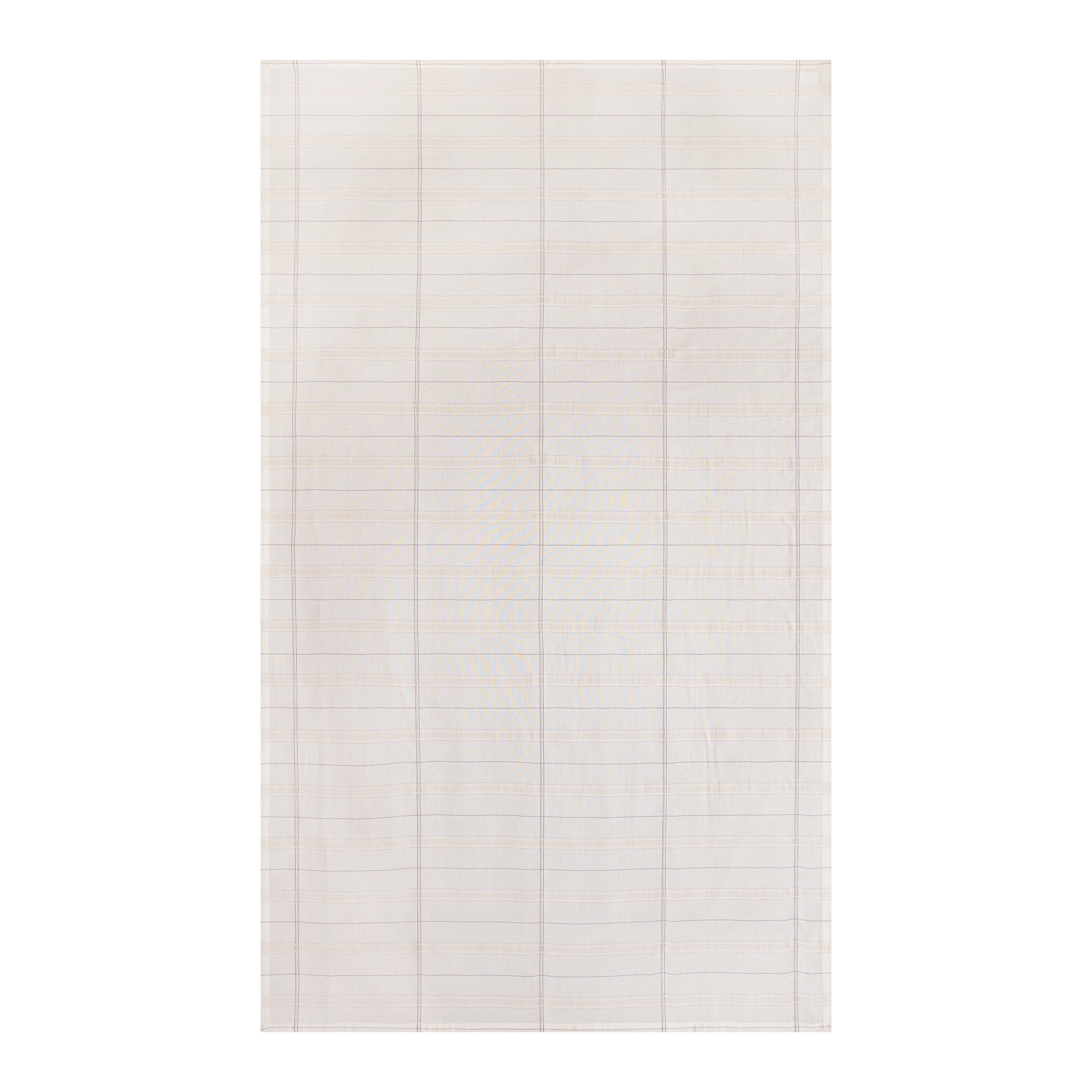 Better Homes & Gardens Silver Tuesday Plaid 60” x 102” Tablecloth – Cotton & Polyester Blend