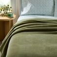 thumbnail interactive-video image 1 of Better Homes &  Gardens Wexford Super Soft Luxury Chenille Blanket , Full/Queen Size, Dark Cilantro, 1 of 9