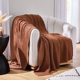 thumbnail image 1 of Better Homes & Gardens Sweater Knit Oversized Couch Throw Blanket, Gingerbread Cookie, 50 x 72 in, 1 of 5