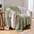 thumbnail image 1 of Better Homes & Gardens Sweater Knit Oversized Couch Throw Blanket, Pesto Cream, 50 x 72 in, 1 of 5