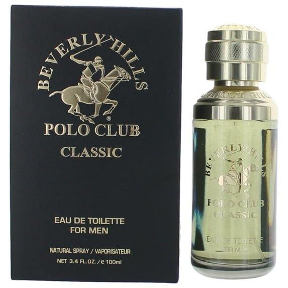 BHPC Classic by Beverly Hills Polo Club, 3.4 oz Eau De Toilette Spray for Men