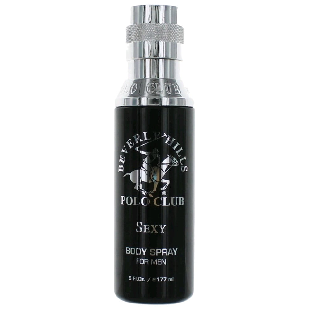 Beverly Hills Polo Club Body Spray for Men 6 oz with Teakwood and Bergamot Scent Walmart