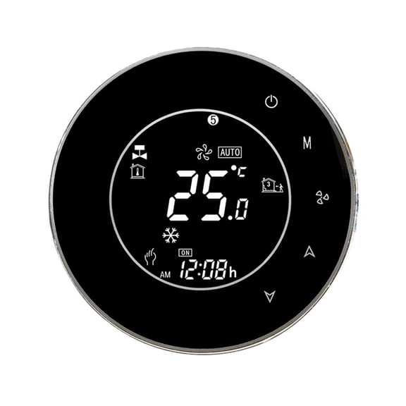 BHT-6000-GBLW LCD Touch Screen Electric Underfloor Heating Thermostat Backlight WIFI 16A Works ,Easy to Operate