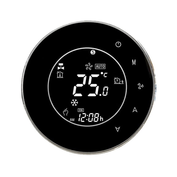 BHT-6000-GBLW LCD Touch Screen Electric Underfloor Heating Thermostat Backlight WIFI 16A Works ,Easy to Operate