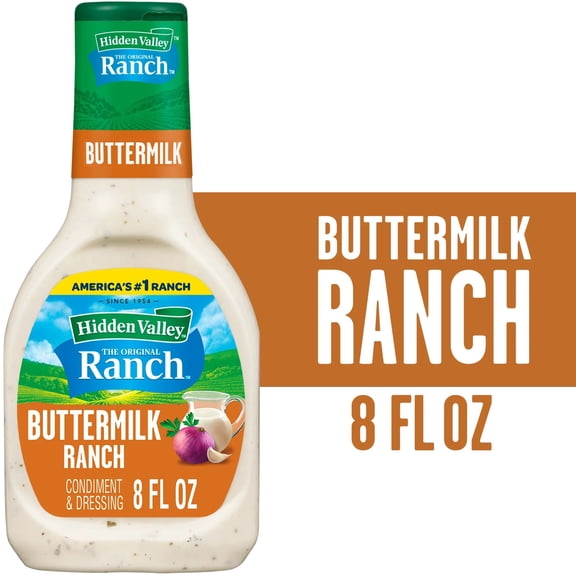 Hidden Valley Buttermilk Ranch Dressing, 8 fl. oz.