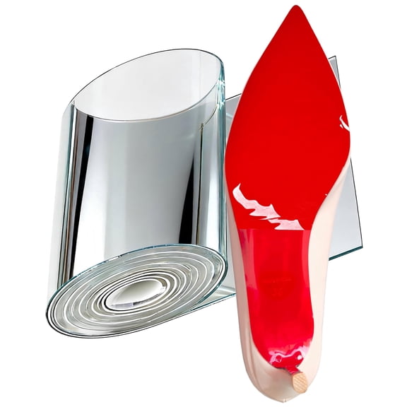 BHXANZOU Transparent Red Bottom Shoe Sole Protector Compatible with Christian Louboutin & All Shoes | Anti-Slip Shoe Grips | Red Bottoms Sole Guard | Non-Slip Shoe Pads for Luxury(A roll 40 * 4.5 In)