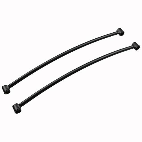 BHYShop Black Rear Fender Rail Support Bracket Mount Holder Cruiser Cafe Old School VT