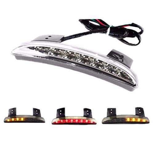 BHYShop Chopped Fender Edge LED Turn Signal Tail Light for 2007-2013 Harley 72 48 XL Sportster XL883 XL883N XL1200N XL1200V XL1200X