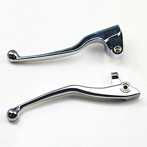 BHYShop Chrome Brake Clutch Lever for Yamaha V-Star 650 1100 Custom / XVS400 Drag Star 96-02