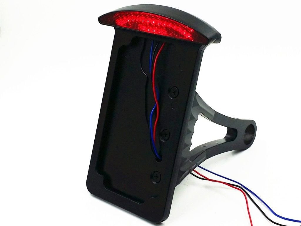 BHYShop LED Vertical Axle Custom Relocation Side Mount License Plate ...