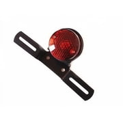 BHYShop Round Motorcycle Tail Brake Running Light Lamp For Harley Honda Kawasaki Suzuki Yamaha Cafe Racer Bobber Chopper Vintage Retro Custom