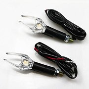 BHYShop Universal Motorbike Running Street Bike Turn Signal Indicator Light for Honda Suzuki Yamaha Cruiser YZF VT CBR