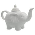 thumbnail image 1 of BIA Cordon Bleu 28-Ounce Elephant Teapot, White, 1 of 2