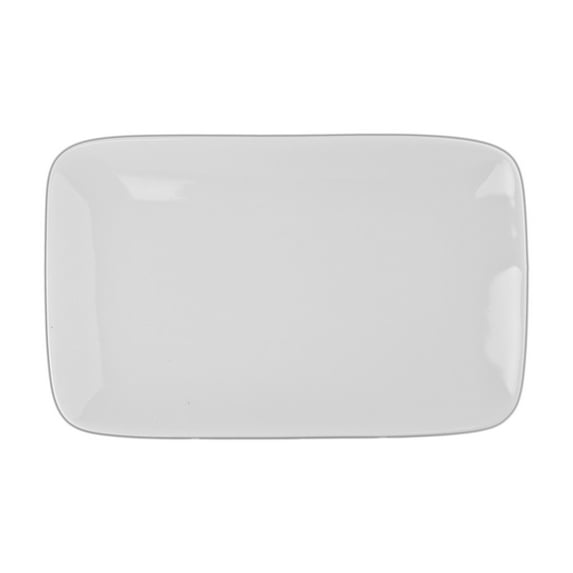 BIA Cordon Bleu Asian 9.25" x 5.75" Rectangle Serving Platter, White